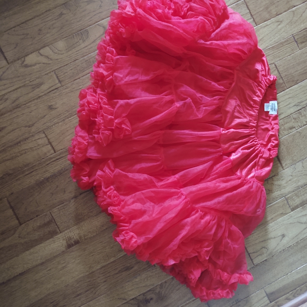 Red petticoat